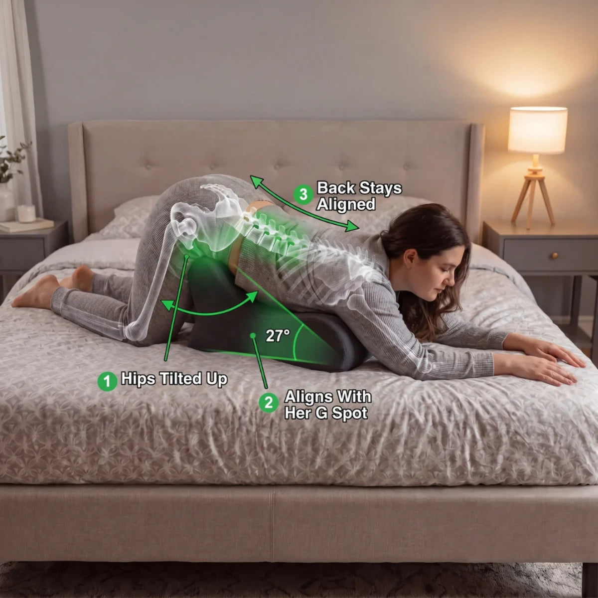 Sweet Spot Love Pillow - The Pillow That Makes Her Grip The Sheets