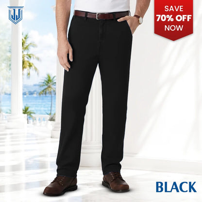 JettJeans - Men's Classic Straight Fit Stretch Jeans