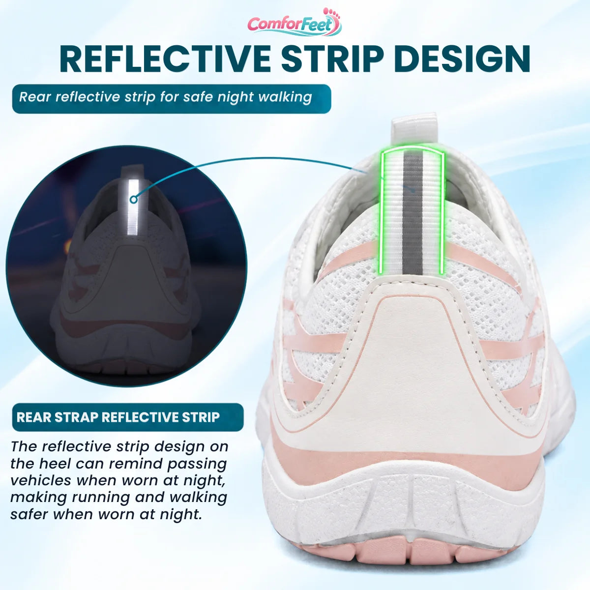 ComforFeet - Orthopedic Wide Toe Box Natural Fit Barefoot Shoes