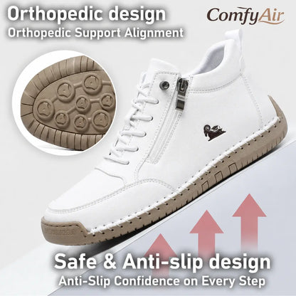 ComfyAir - Comfortable Orthopedic Zipper Hand-Stitched Slip-On Shoes