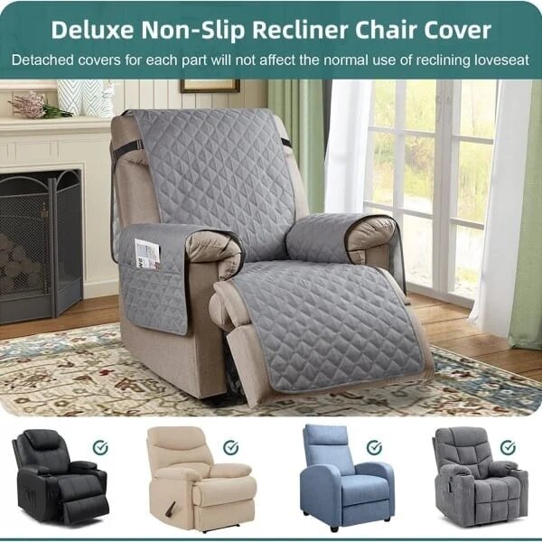 Non-Slip Recliner Chair Cover