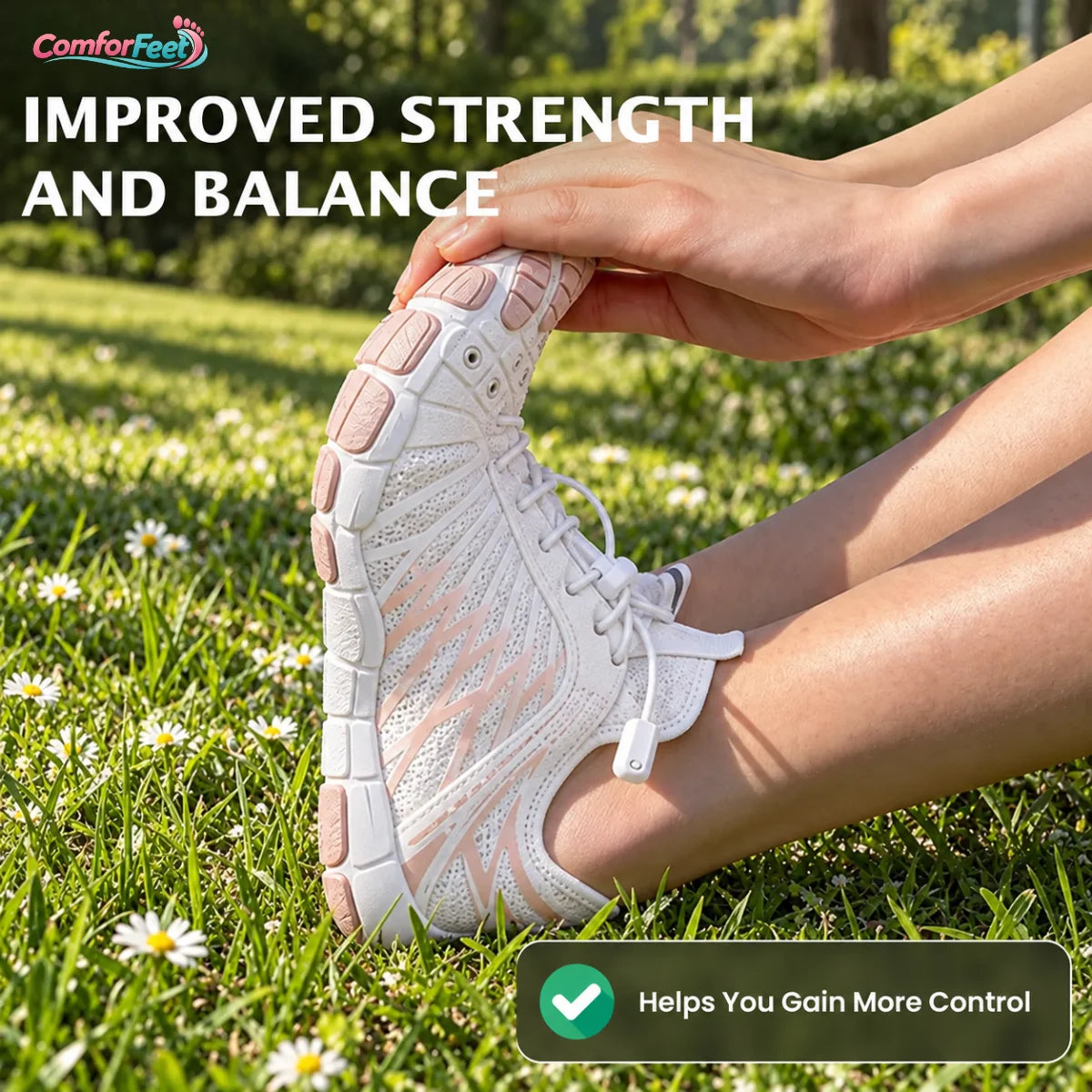 ComforFeet - Orthopedic Wide Toe Box Natural Fit Barefoot Shoes