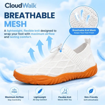 CloudWalk - Orthopedic Slip-On Pain Free Walking Barefoot Shoes