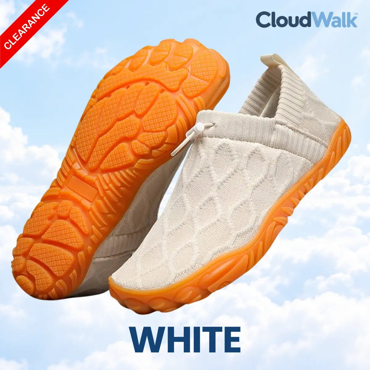 CloudWalk - Orthopedic Slip-On Pain Free Walking Barefoot Shoes