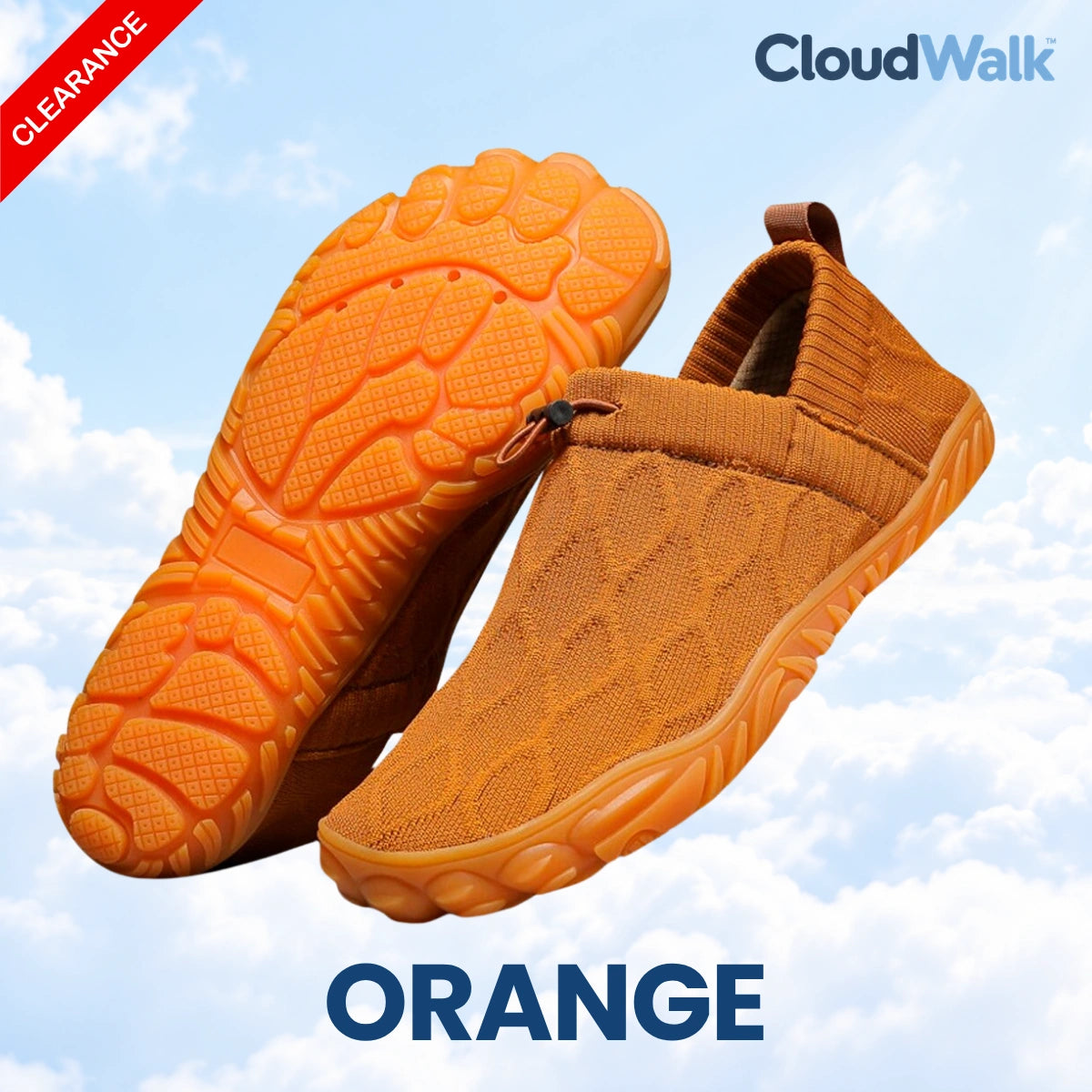 CloudWalk - Orthopedic Slip-On Pain Free Walking Barefoot Shoes