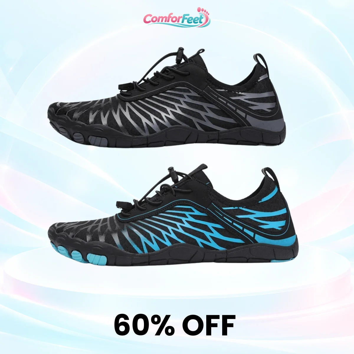 ComforFeet - Orthopedic Wide Toe Box Natural Fit Barefoot Shoes