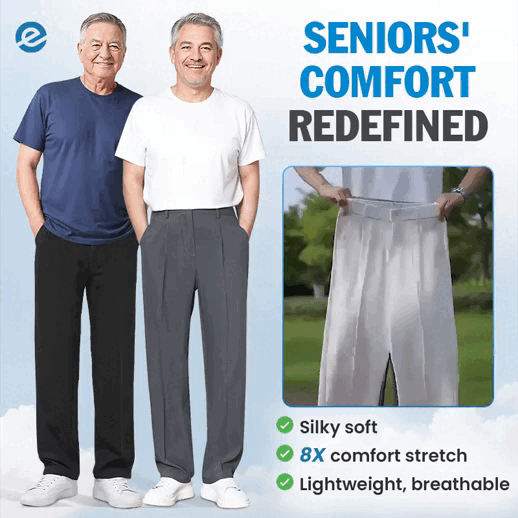 EaseMotions - Super Stretch Ice Silk Comfort Everyday Pants