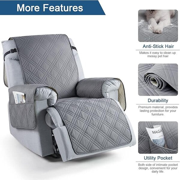 Non-Slip Recliner Chair Cover