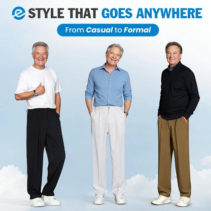 EaseMotions - Super Stretch Ice Silk Comfort Everyday Pants