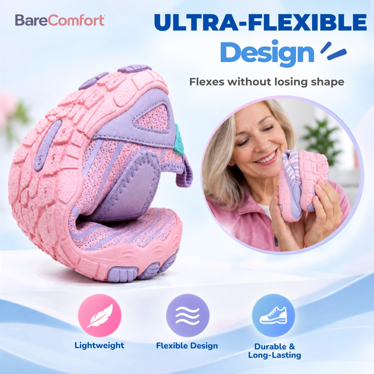 BareComfort - Orthopedic Waterproof Barefoot Shoes For Seniors