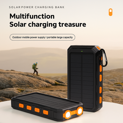 10000mAh Solar Charging Power Bank